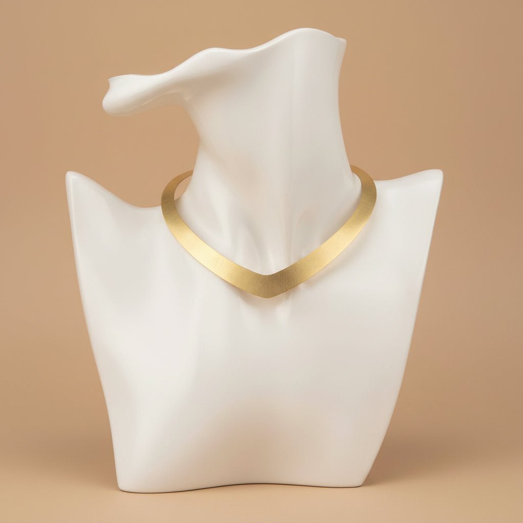 18K Gold Plated Stainless Steel Collar - Kilau Nara