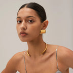 Gold - Plated Stainless Steel Necklace - Kilau Nara