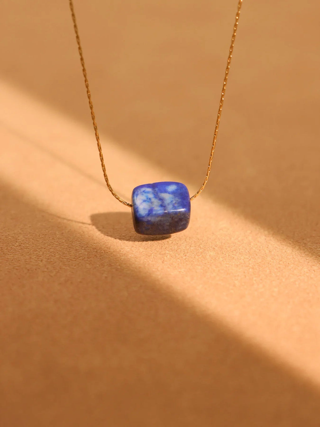 Natural Turquoise Stainless Steel Necklace - Kilau Nara