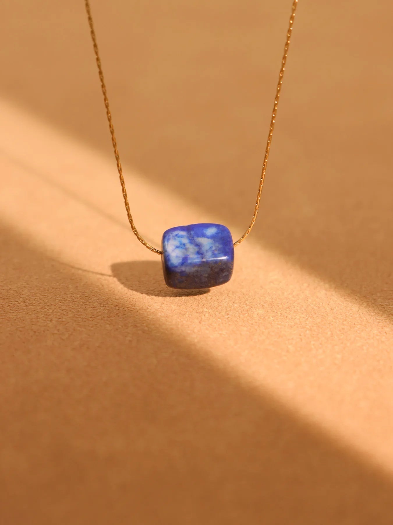 Natural Turquoise Stainless Steel Necklace - Kilau Nara