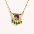 Stainless Steel Ornamental Necklace - Kilau Nara
