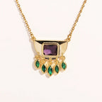 Stainless Steel Ornamental Necklace - Kilau Nara