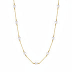 Sterling Silver Freshwater Pearl Necklace - Kilau Nara